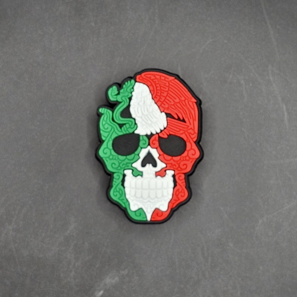(5/$15) Mexican Skull Croc Charm